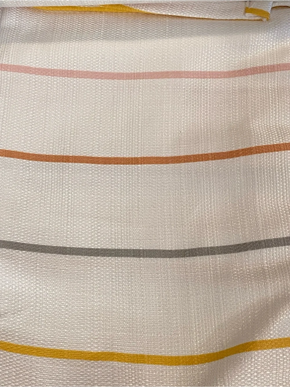 Room Essentials Multicolor Stripe Shower Curtain 72x72 New Polyester